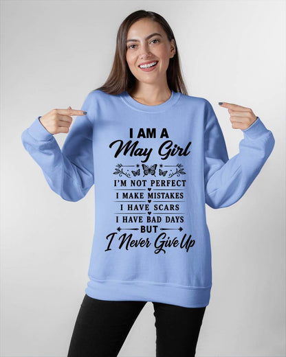 MAY GIRL NEVER GIVE UP - FOR WOMEN - TLEE05 (SKU2606-378-05)