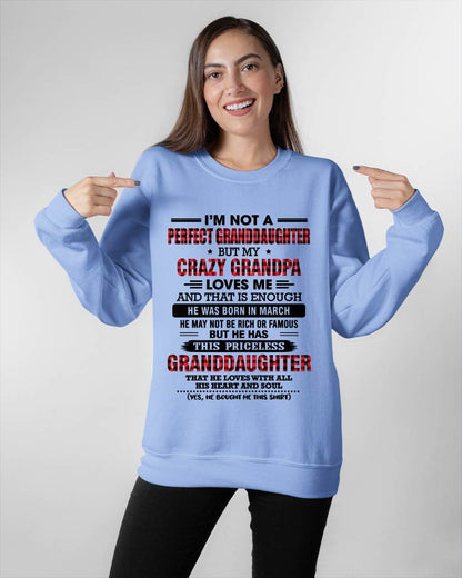 MARCH - PRICELESS GRANDDAUGHTER - FROM GRANDPA - TLEE03 (SKU2608-446-03)