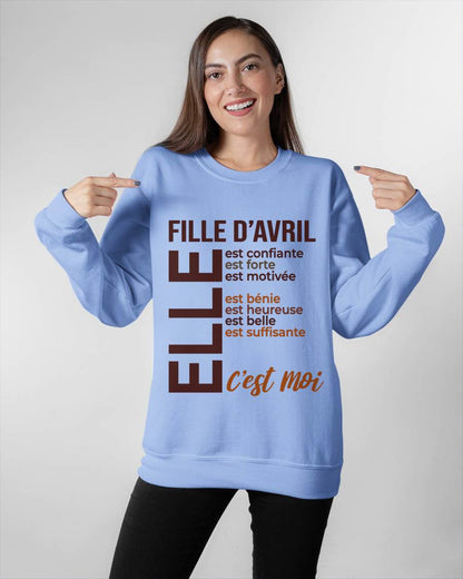 JE SUIS UNE FILLE D’AVRIL - fma TLEE04 (SKU2605-192-04)