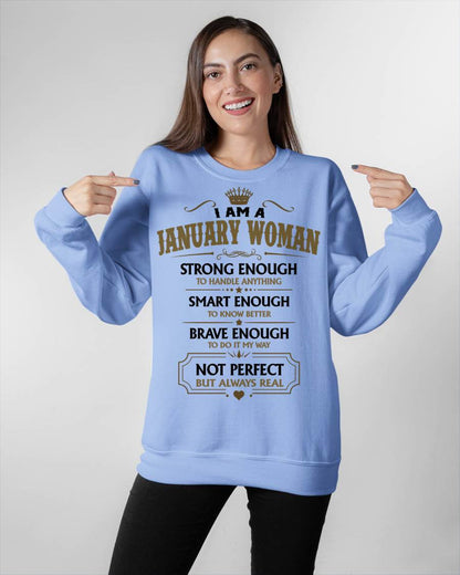 JANUARY WOMAN – BOLD STRONG REAL - FOR WOMEN - TLEE01 (SKU2605-90-01)