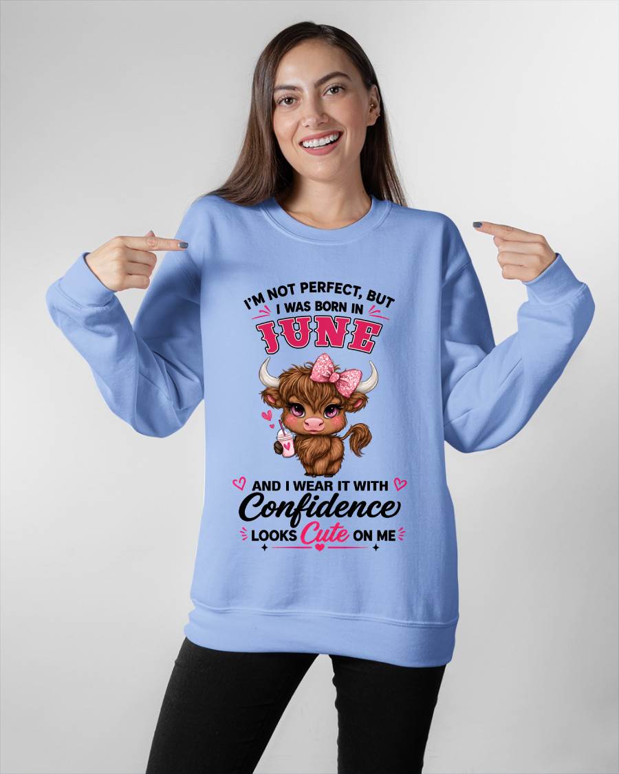 JUNE BORN CONFIDENCE TEE - FOR WOMEN - TLEE06 (SKU2608-118-06)