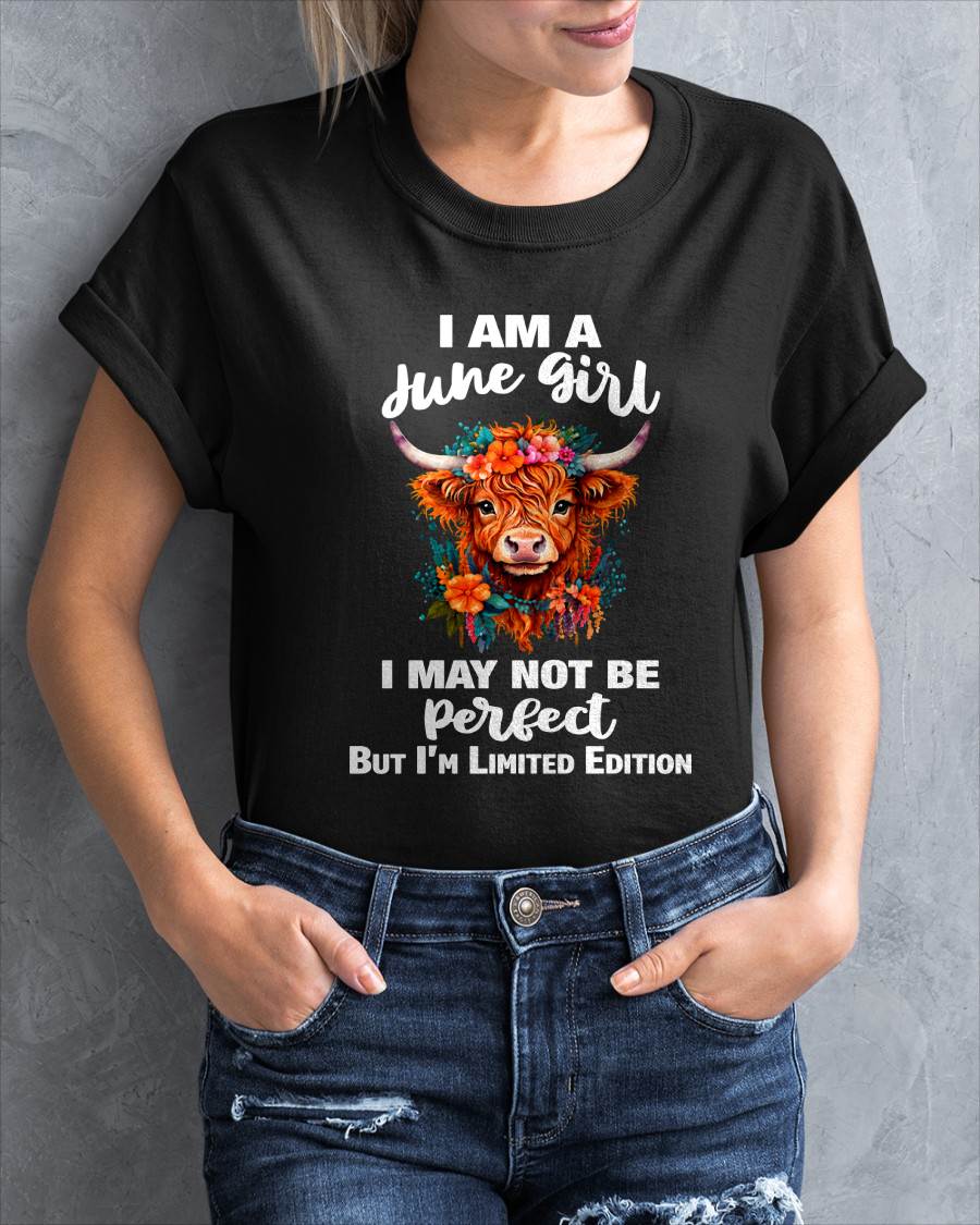 JUNE GIRL ONE OF A KIND TEE - FOR WOMEN - TLEE06 (SKU2607-296-06)