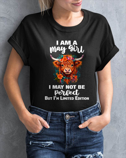 MAY GIRL ONE OF A KIND TEE - FOR WOMEN - TLEE05 (SKU2607-296-05)
