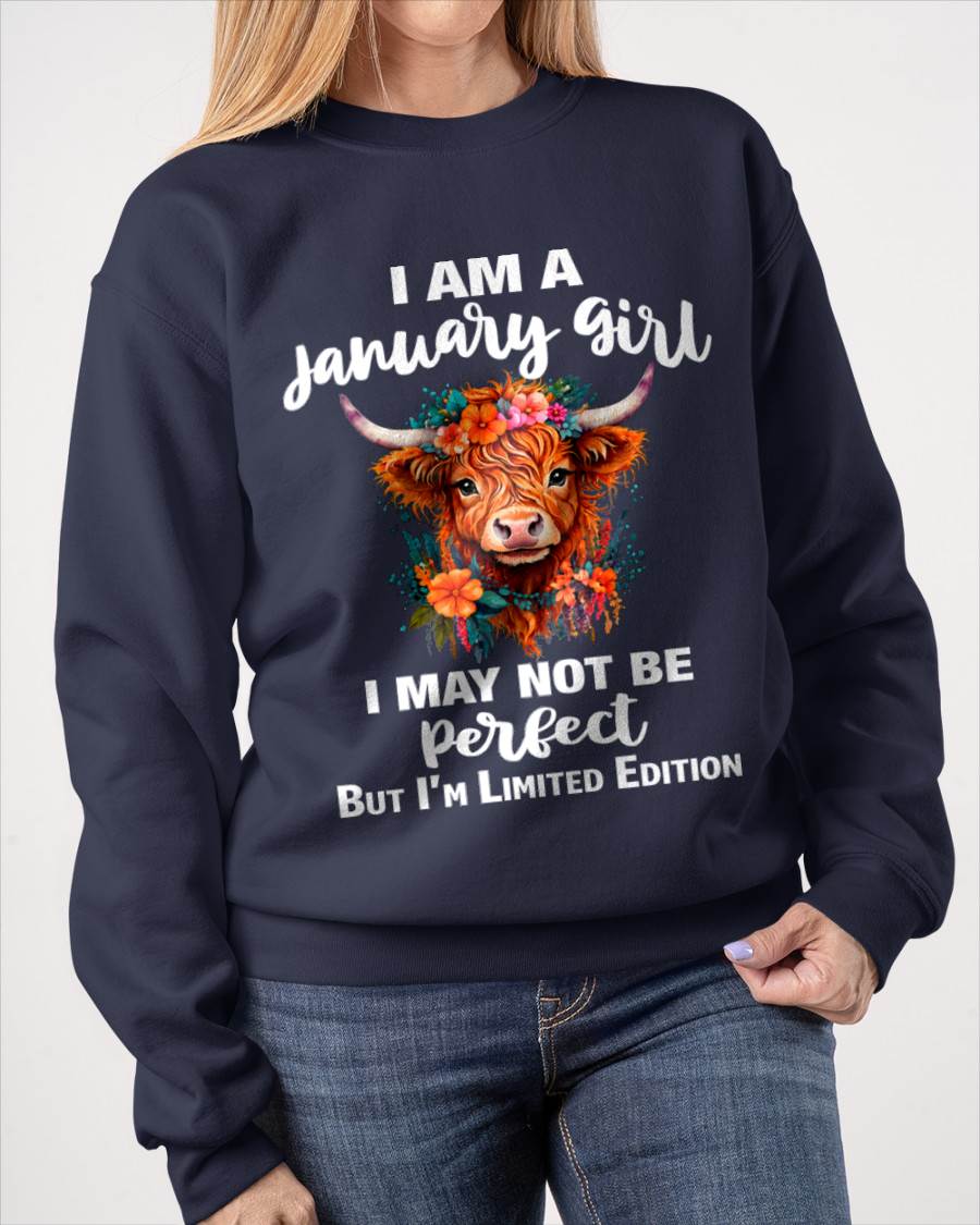 JANUARY GIRL ONE OF A KIND TEE - FOR WOMEN - TLEE01 (SKU2607-296-01)