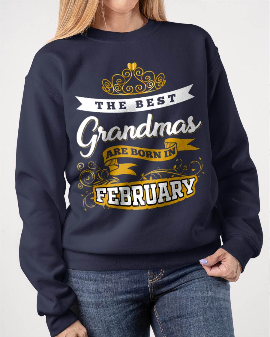 FEBRUARY GRANDMAS ARE THE BEST - FOR WOMEN - TLEE02 (SKU2605-238-02)