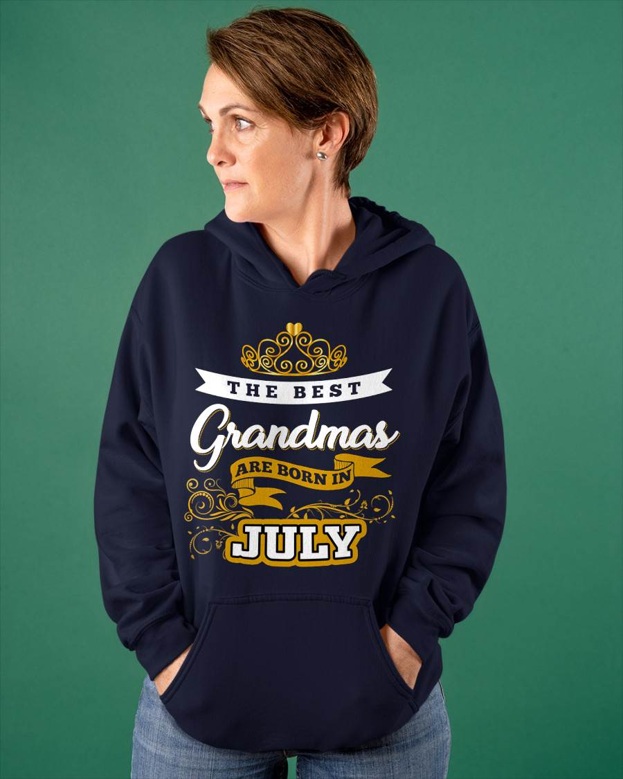 JULY GRANDMAS ARE THE BEST - FOR WOMEN - TLEE07 (SKU2605-238-07)