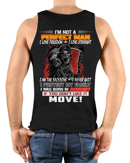 JANUARY - A MAN WHO NEVER QUITS AND PROTECTS HIS OWN - FOR MAN - TLEE01 (SKU26T-01231-01)