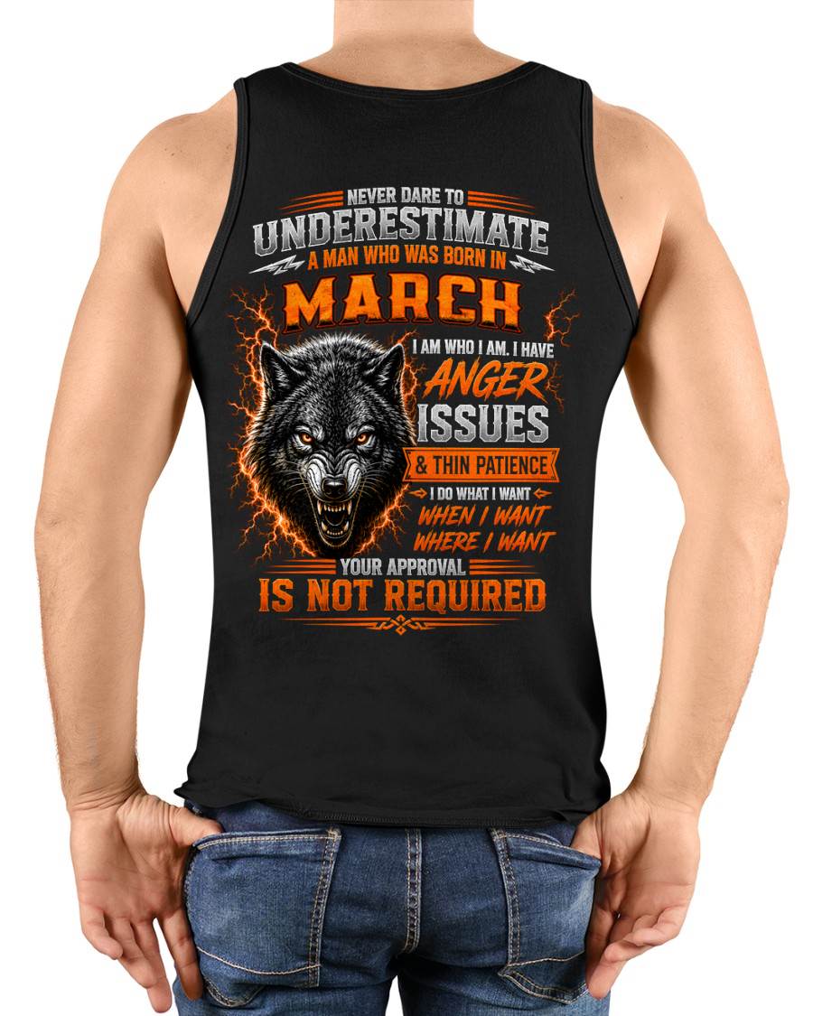 MARCH MAN I DO WHAT I WANT SHIRT - FOR MAN - TLEE03 (SKU2608-244-03)