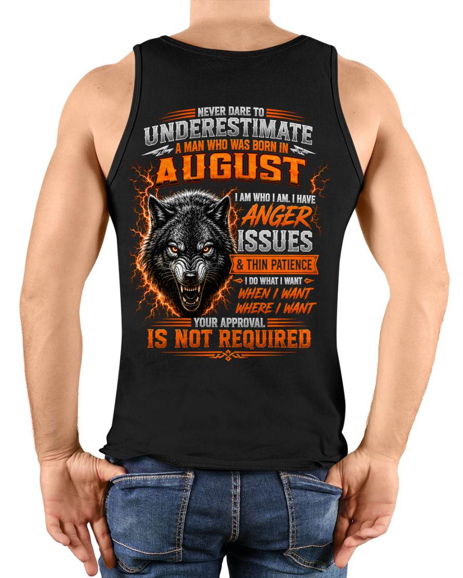 AUGUST MAN I DO WHAT I WANT SHIRT - FOR MAN - TLEE08 (SKU2608-244-08)