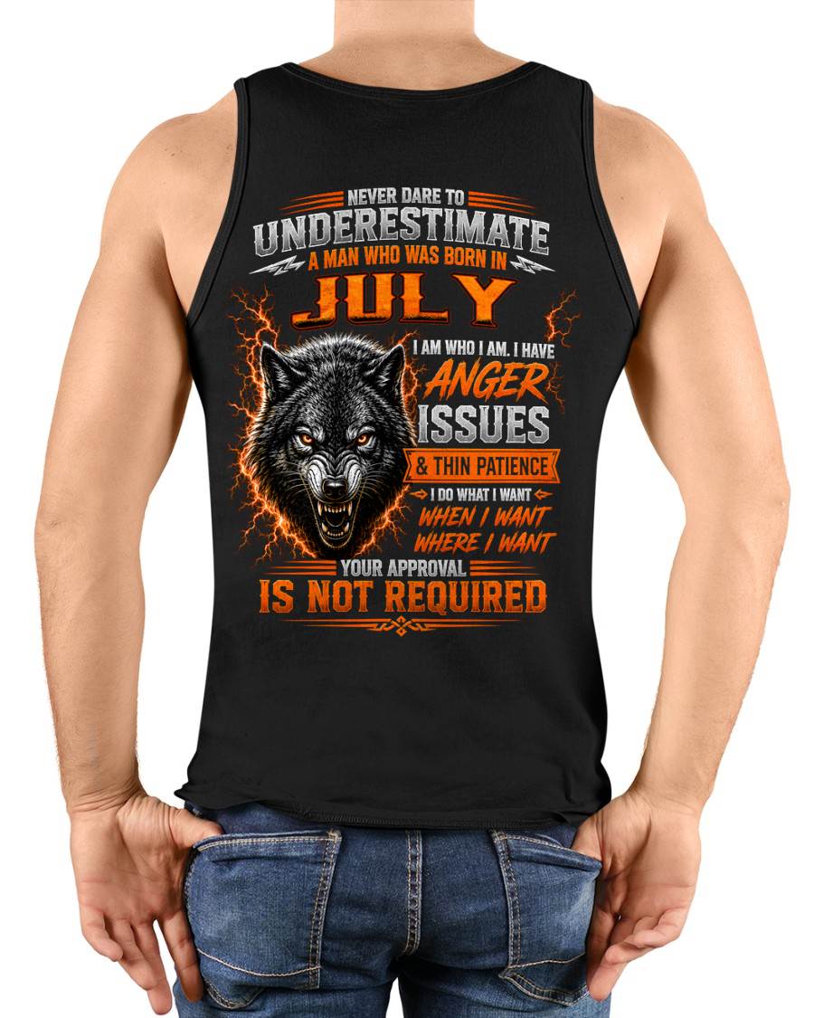JULY MAN I DO WHAT I WANT SHIRT - FOR MAN - TLEE07 (SKU2608-244-07)
