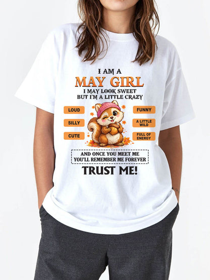 MAY GIRL - SWEET BUT A LITTLE CRAZY AND FULL OF ENERGY - FOR WOMEN - TLEE05 (SKU2603-126-05)