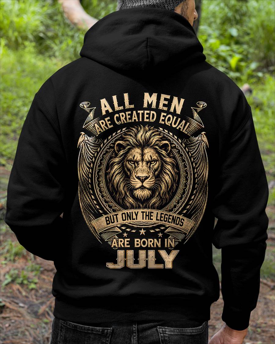JULY BORN LEGEND SHIRT – LION KING - FOR MAN - TLEE07 (SKU2606-177-07)