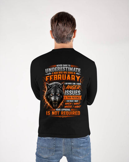 FEBRUARY MAN I DO WHAT I WANT SHIRT - FOR MAN - TLEE02 (SKU2608-244-02)