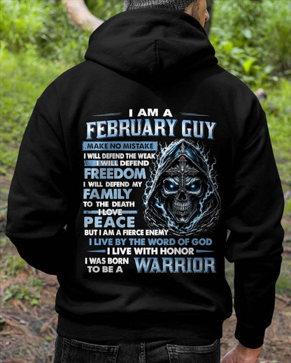FEBRUARY GUY – NEVER BACK DOWN - FOR MAN - TLEE02 (SKU2607-271-02)