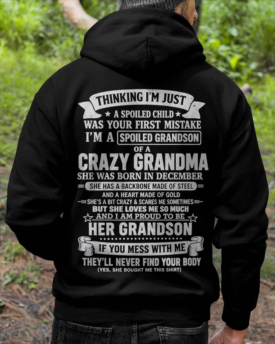 DECEMBER - GRANDMA’S PROTECTION MODE: ON - FROM GRANDMA - TLEE12 (SKU2607-06-12)