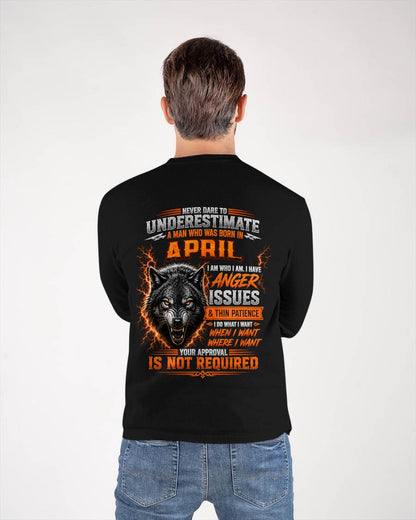 APRIL MAN I DO WHAT I WANT SHIRT - FOR MAN - TLEE04 (SKU2608-244-04)