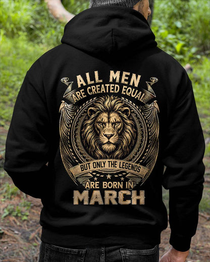 MARCH BORN LEGEND SHIRT – LION KING - FOR MAN - TLEE03 (SKU2606-177-03)
