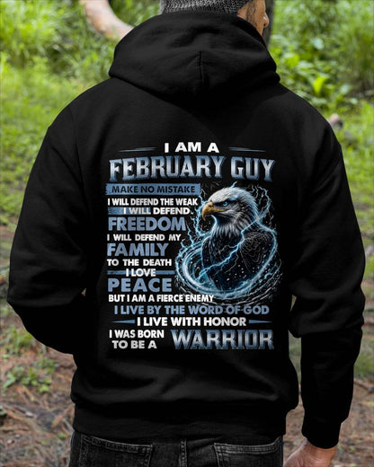 FEBRUARY GUY – DEFENDER OF FREEDOM - FOR MAN - TLEE02 (SKU2607-272-02)