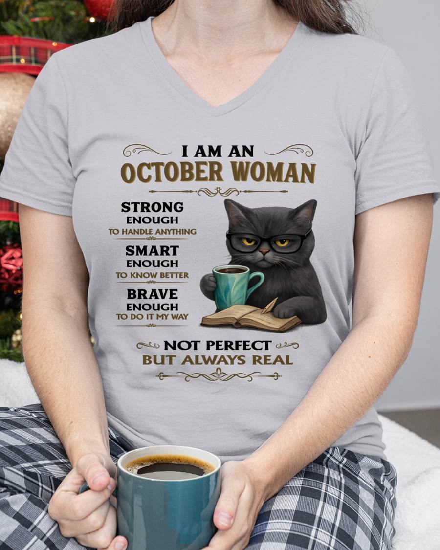 OCTOBER - STRONG, SMART & BRAVE – CONFIDENT IN MY OWN WAY - FOR WOMEN - TLEE10 (SKU2603-14-10)