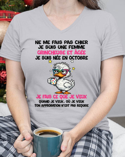 JE SUIS UNE FILLE D’OCTOBRE - POUR FEMME - TLEE10 (SKU2604-117-10)