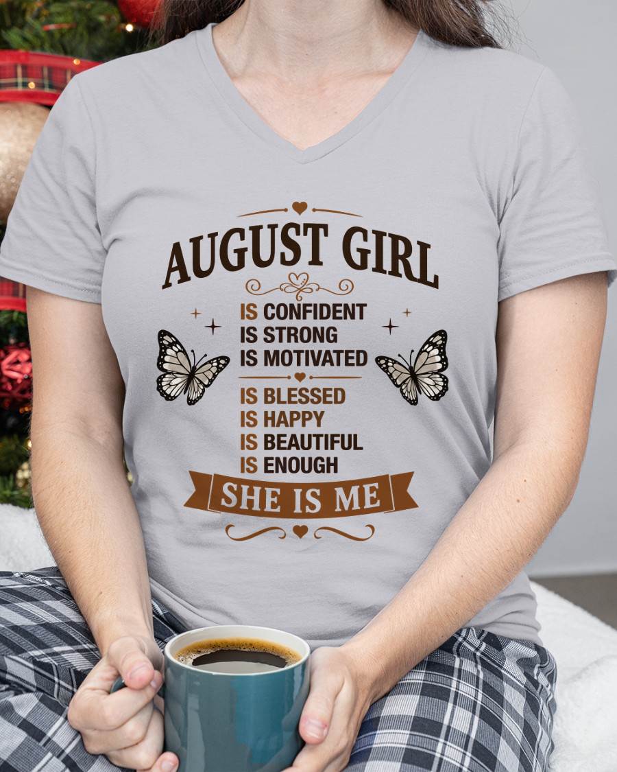 AUGUST GIRL – FAITH, STRENGTH & BEAUTY - FOR WOMEN - TLEE08 (SKU2605-378-08)
