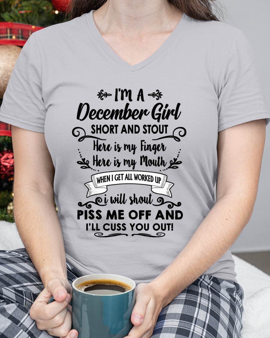 DECEMBER GIRL - WITH AN ATTITUDE YOU SHOULDN’T TEST - FOR WOMEN - TLEE12 (SKU2602-61-12)
