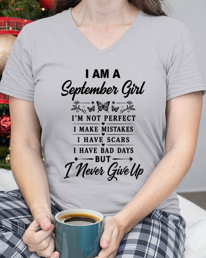 SEPTEMBER GIRL NEVER GIVE UP - FOR WOMEN - TLEE09 (SKU2606-378-09)
