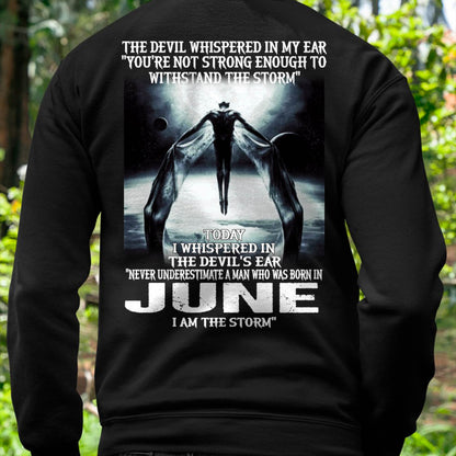 JUNE - THE DEVIL WHISPERED IN MY EAR - T-SHIRT FOR MAN - TLEE06 (SKU08-35-06)