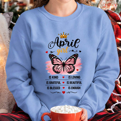 APRIL GIRL BUTTERFLY SHIRT - FOR WOMEN - TLEE04 (SKU2608-593-04)