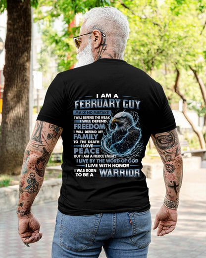 FEBRUARY GUY – DEFENDER OF FREEDOM - FOR MAN - TLEE02 (SKU2607-272-02)