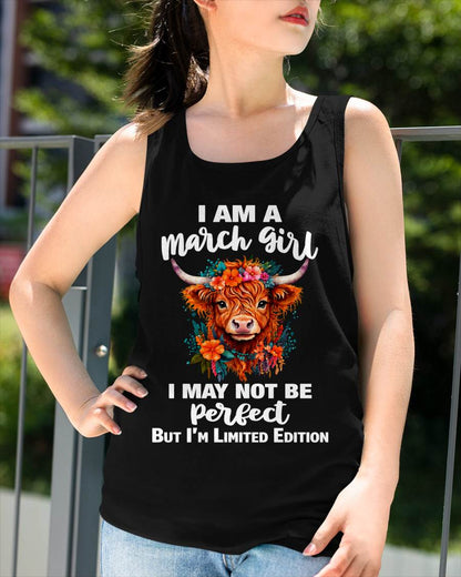 MARCH GIRL ONE OF A KIND TEE - FOR WOMEN - TLEE03 (SKU2607-296-03)