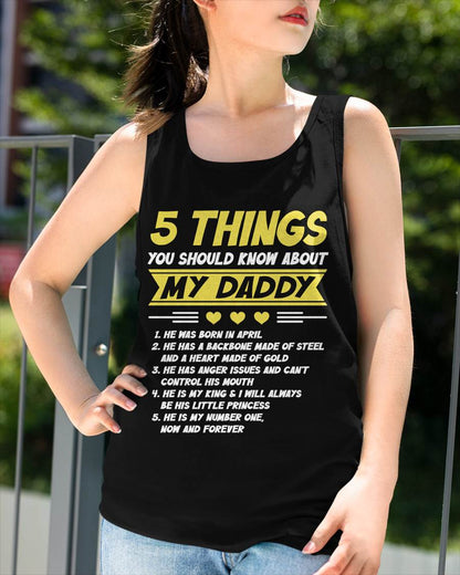 APRIL - 5 THINGS YOU SHOULD KNOW ABOUT MY DADDY - FROM DAD - TLEE04 (SKU2606-53-04)