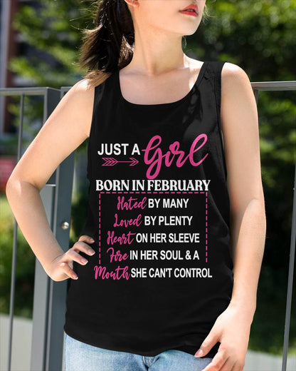 A FEBRUARY GIRL – HATED BY MANY, LOVED BY PLENTY - FOR WOMEN - TLEE02 (SKU2604-06-02)