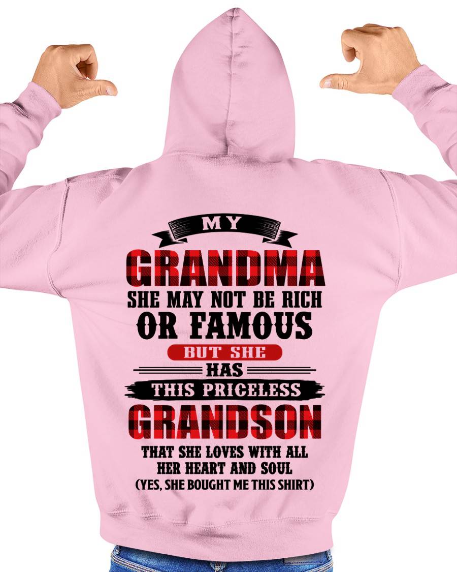 HER PRICELESS GRANDSON - FROM GRANDMA - TLEE00 (SKU2606-337-00)
