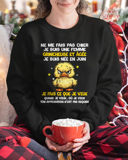 JE SUIS UNE FILLE DE JUIN - POUR FEMME - TLEE06 (SKU2604-119-06)