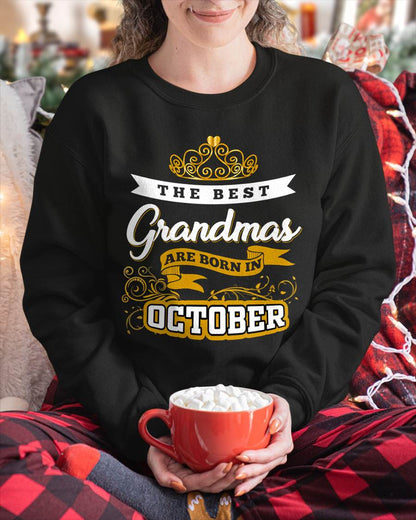 OCTOBER GRANDMAS ARE THE BEST - FOR WOMEN - TLEE10 (SKU2605-238-10)