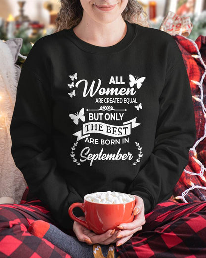SEPTEMBER WOMEN ARE THE BEST - FOR WOMEN - TLEE09 (SKU2604-07-09)