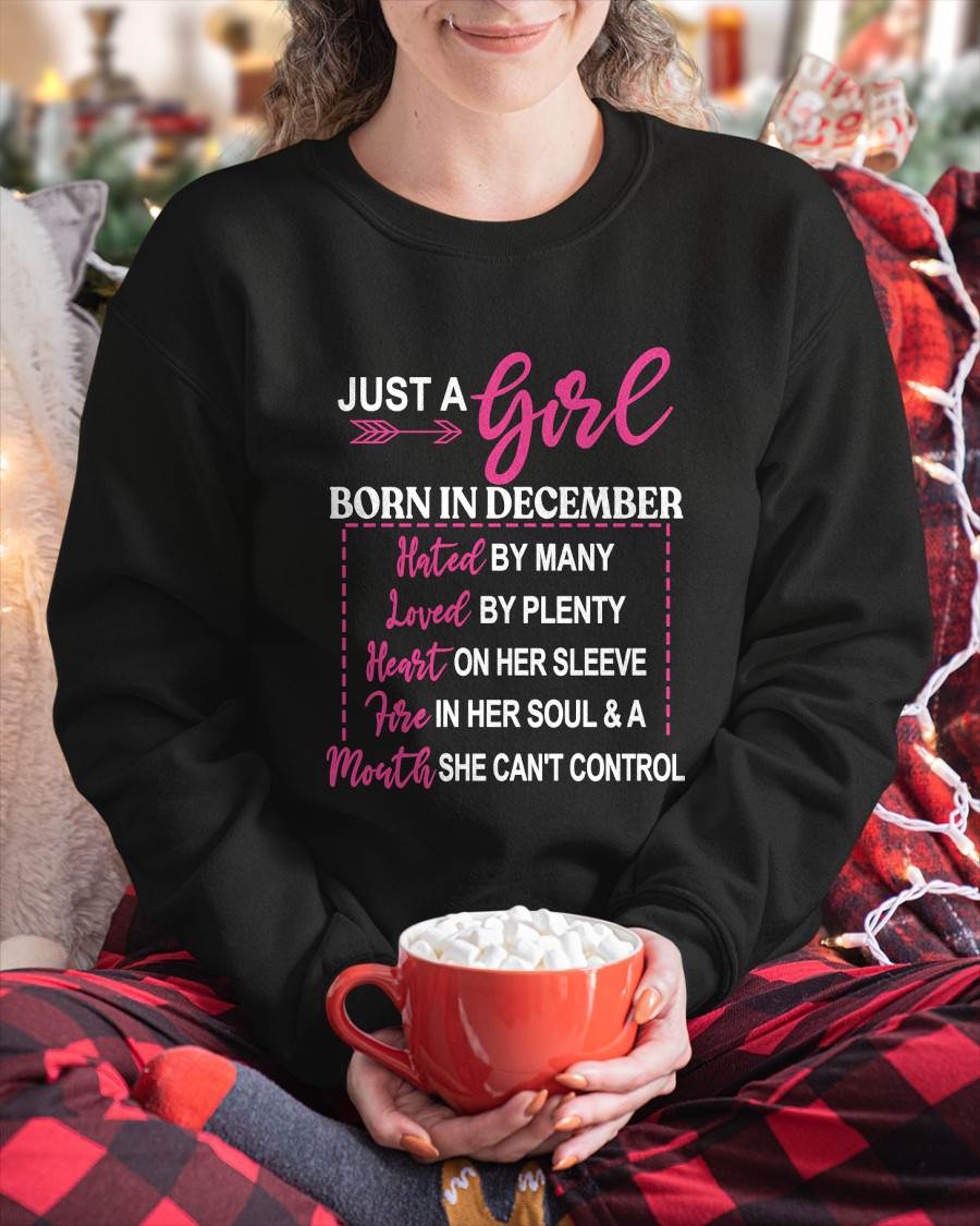 A DECEMBER GIRL – HATED BY MANY, LOVED BY PLENTY - FOR WOMEN - TLEE12 (SKU2604-06-12)
