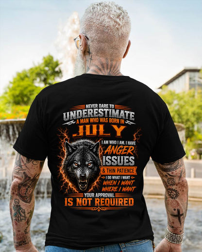JULY MAN I DO WHAT I WANT SHIRT - FOR MAN - TLEE07 (SKU2608-244-07)