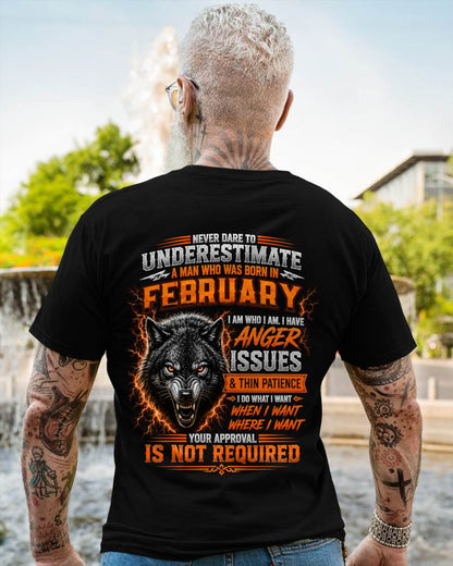 FEBRUARY MAN I DO WHAT I WANT SHIRT - FOR MAN - TLEE02 (SKU2608-244-02)