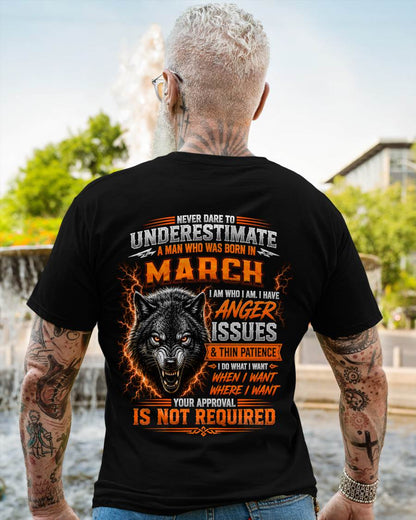 MARCH MAN I DO WHAT I WANT SHIRT - FOR MAN - TLEE03 (SKU2608-244-03)