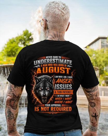 AUGUST MAN I DO WHAT I WANT SHIRT - FOR MAN - TLEE08 (SKU2608-244-08)