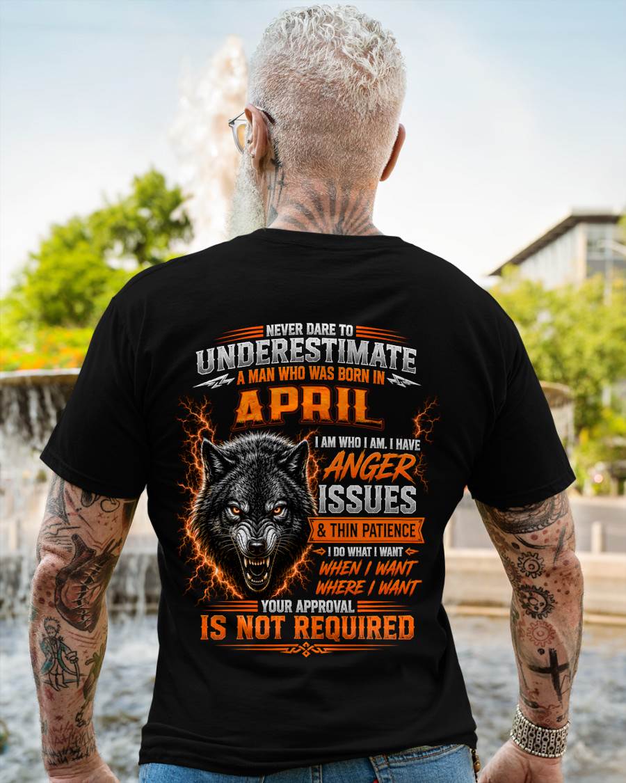 APRIL MAN I DO WHAT I WANT SHIRT - FOR MAN - TLEE04 (SKU2608-244-04)