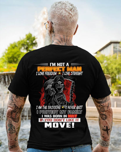 MAY - A MAN WHO NEVER QUITS AND PROTECTS HIS OWN - FOR MAN - TLEE05 (SKU26T-01231-05)