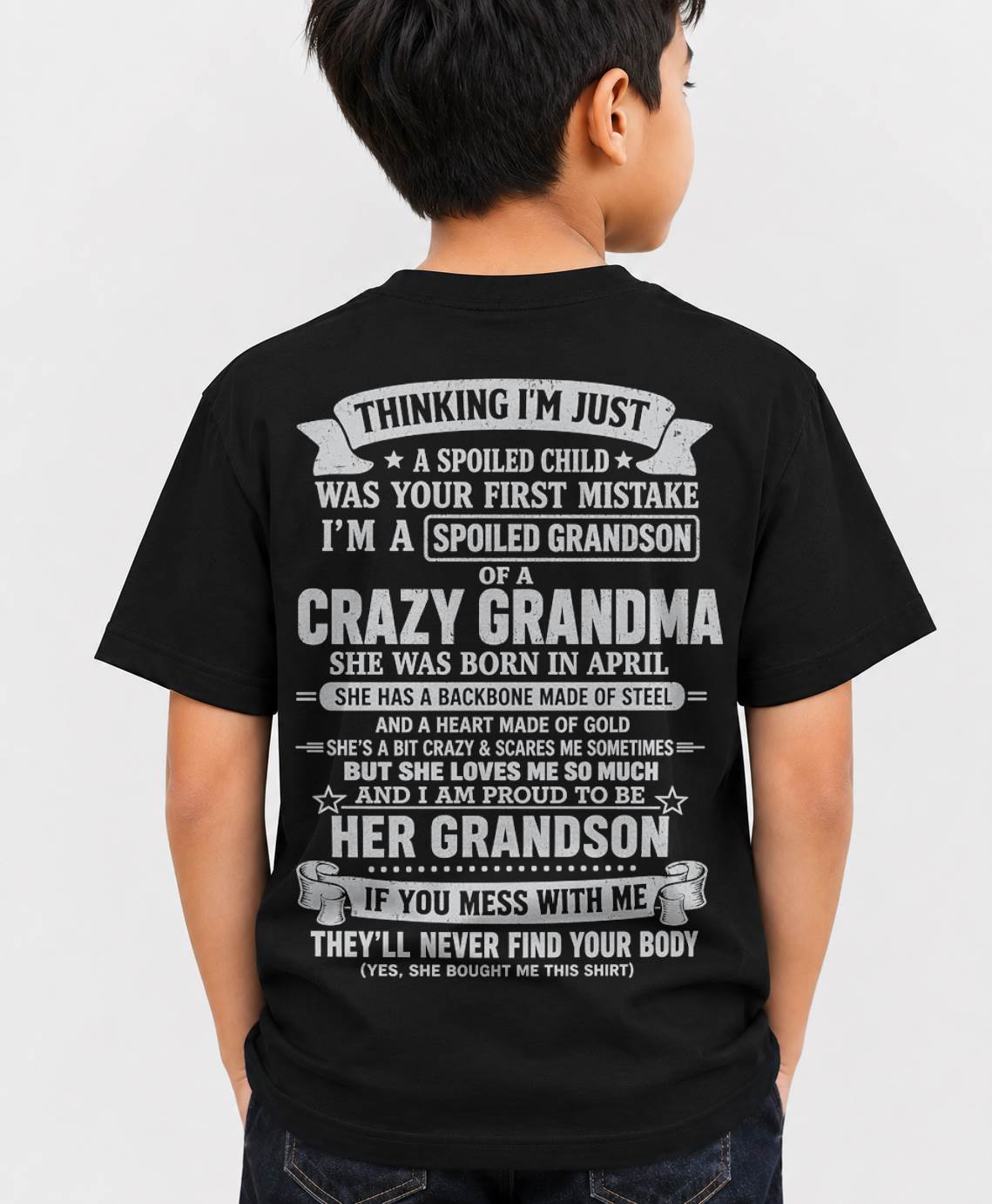 APRIL - GRANDMA’S PROTECTION MODE: ON - FROM GRANDMA - TLEE04 (SKU2607-06-04)