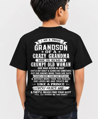 MAY - GRANDSON OF A CRAZY GRANDMA - FROM GRANDMA - TLEE05 (SKU2606-274-05)