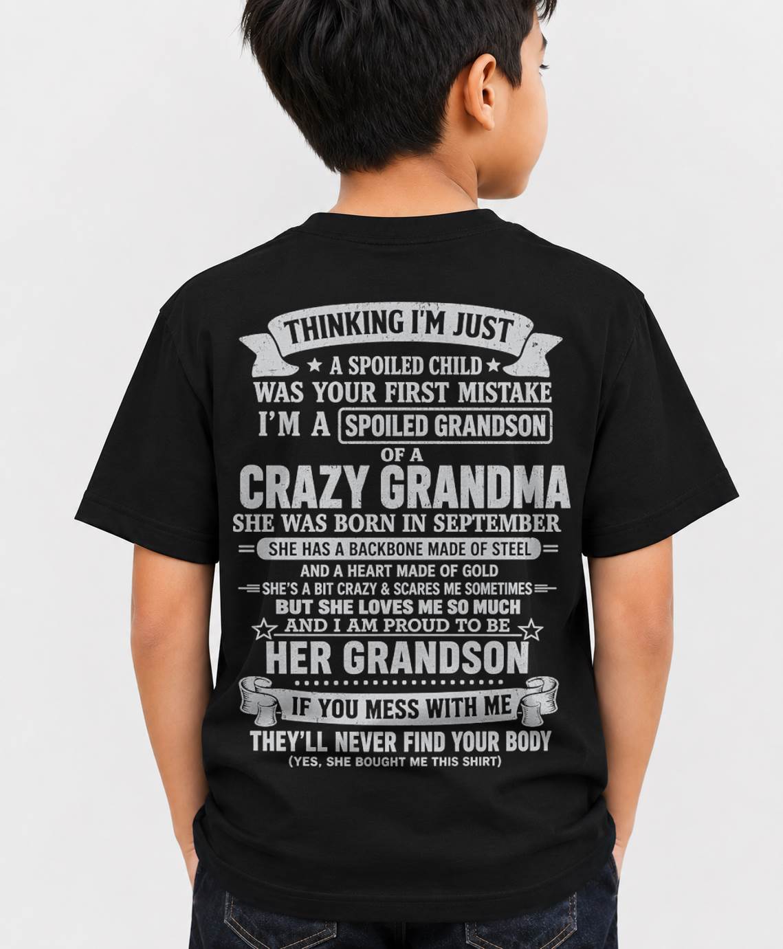 SEPTEMBER - GRANDMA’S PROTECTION MODE: ON - FROM GRANDMA - TLEE09 (SKU2607-06-09)