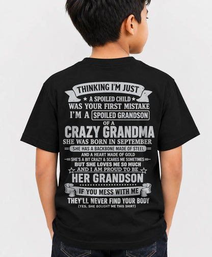 SEPTEMBER - GRANDMA’S PROTECTION MODE: ON - FROM GRANDMA - TLEE09 (SKU2607-06-09)