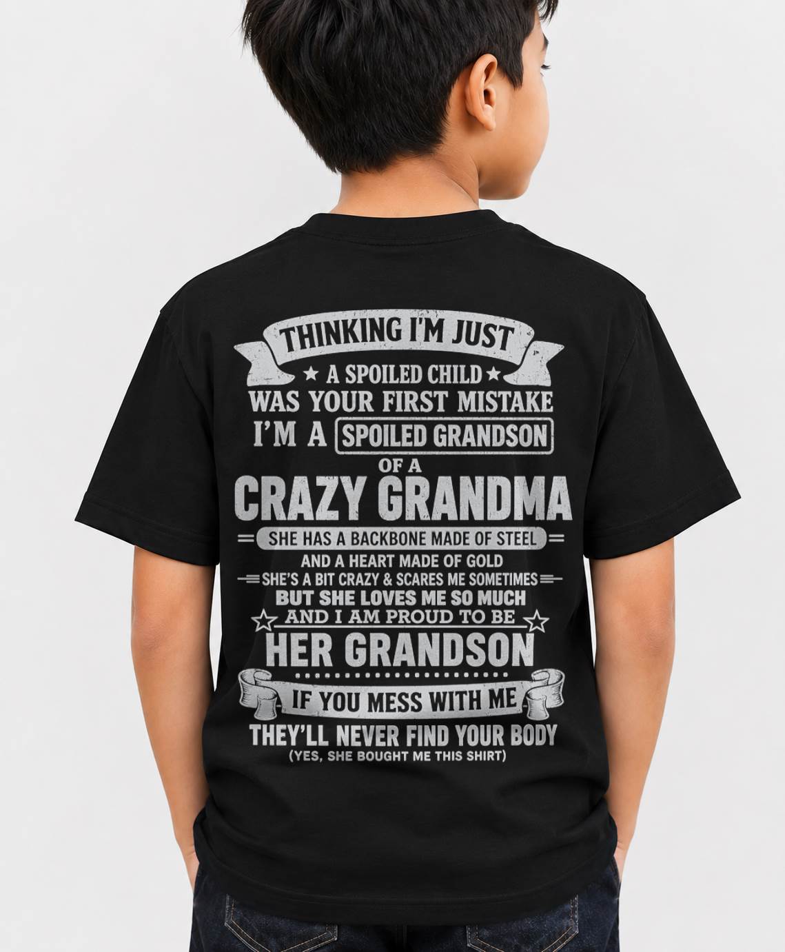 GRANDMA’S PROTECTION MODE: ON - FROM GRANDMA - TLEE00 (SKU2607-06-00)