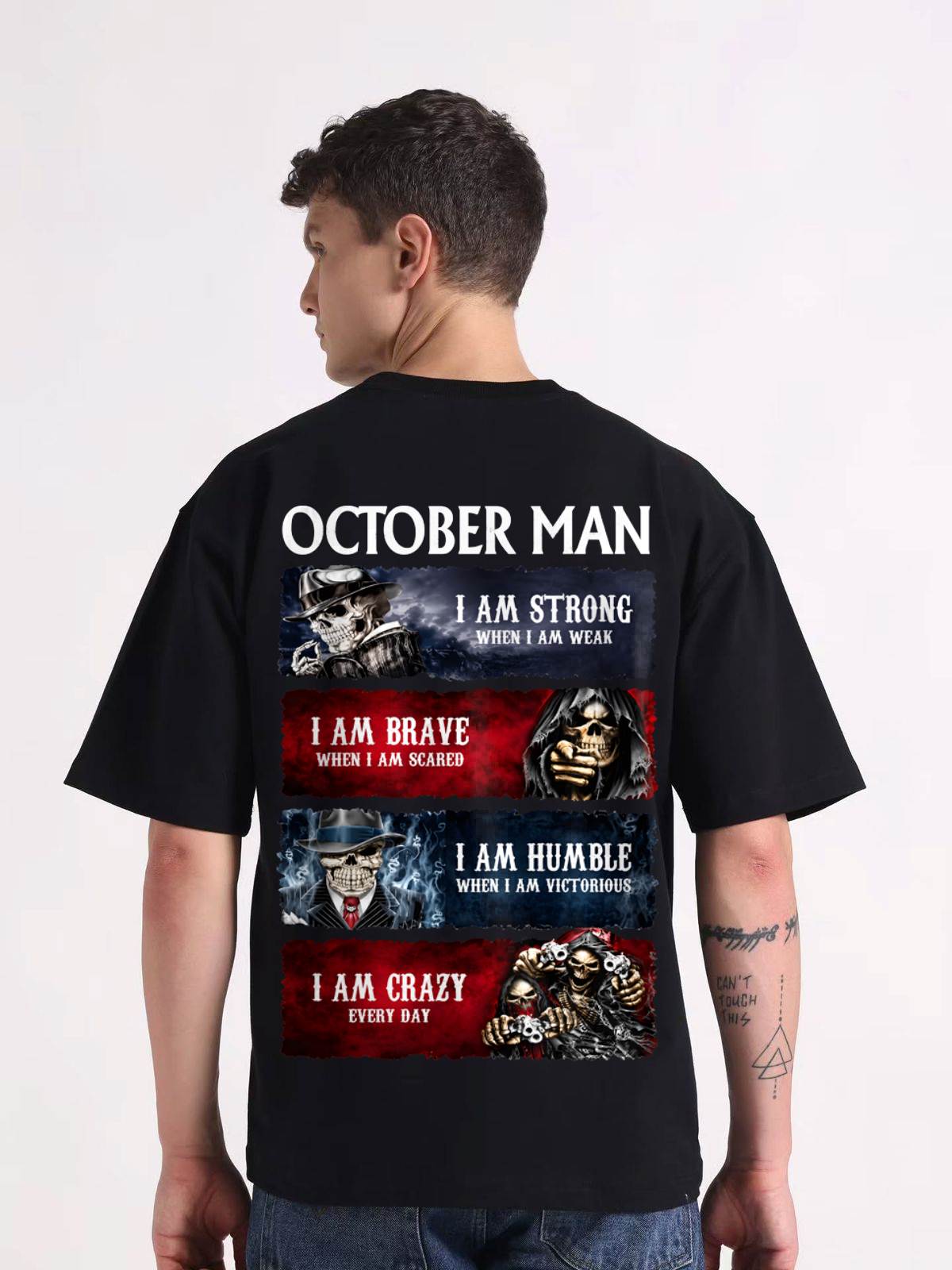 OCTOBER MAN SKULL - FOR MAN - TLEE10 (SKU2607-304-10)